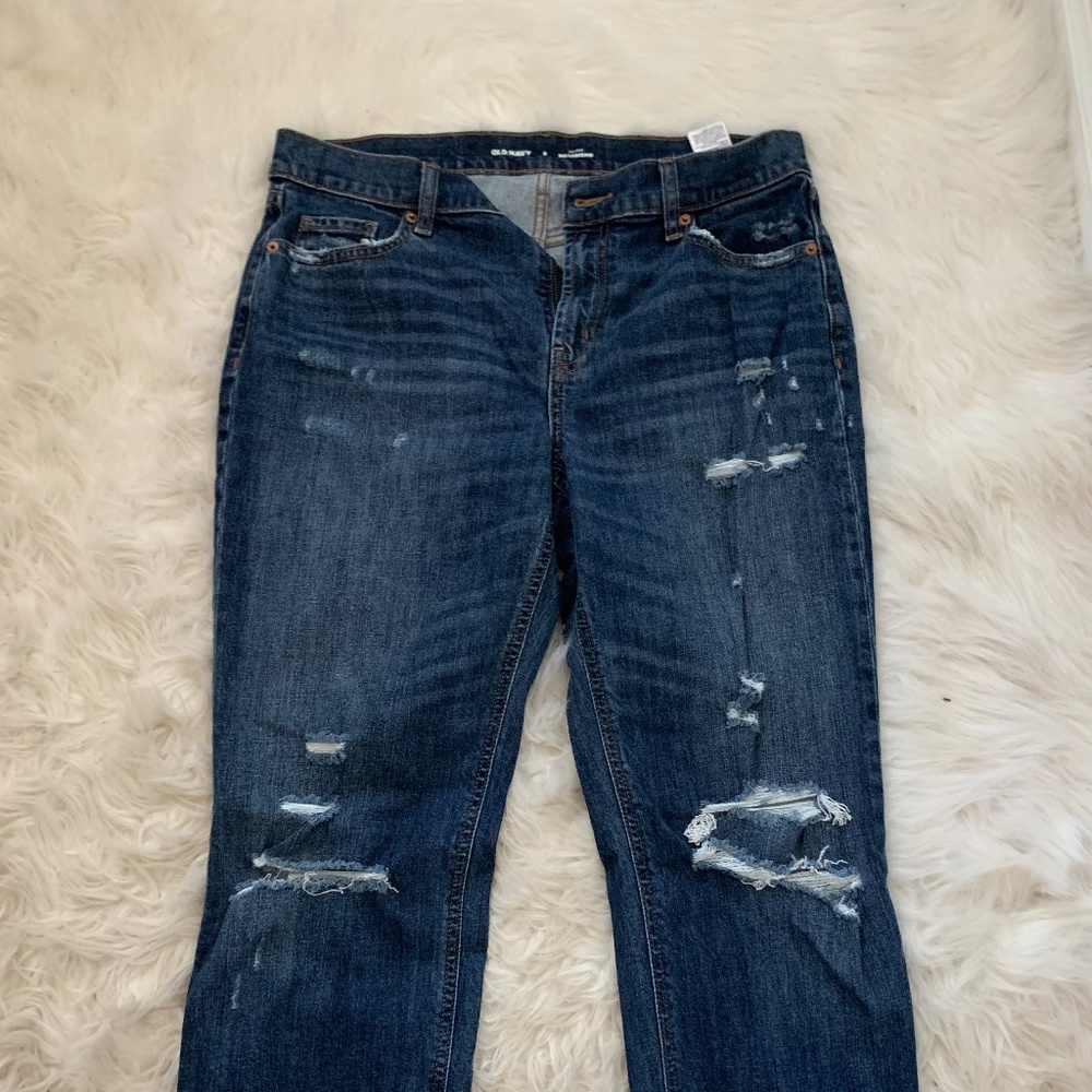 Old Navy Mid-rise Boyfriend Jeans Size 6